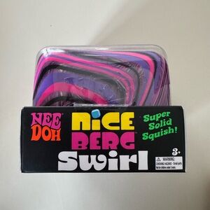 NeeDoh Nice Berg Swirl Super Solid Squish - BRAND NEW IN BOX